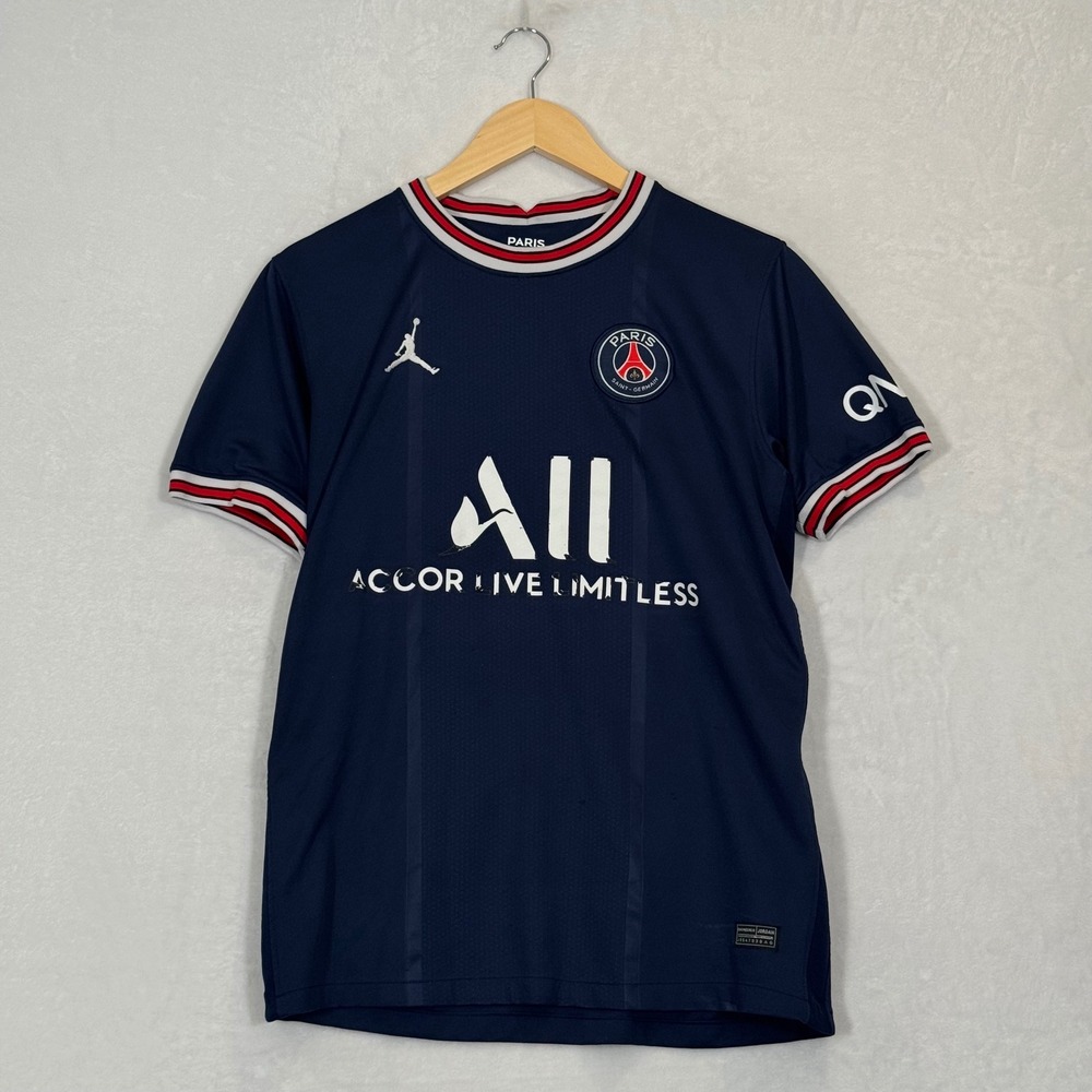 Jordan Navy Paris Saint-Germain Neymar Jr 10 Jersey Large